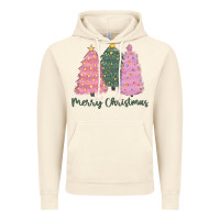 Vintage Artic merry christmas trees Vintage Hoodie - CowGirlArtShop