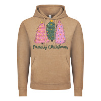 Vintage Coffee merry christmas trees Vintage Hoodie - CowGirlArtShop
