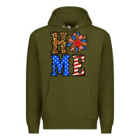 Army Green 4th of july home Premium Hoodie - BundleAndBundleShop