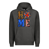 Charcoal Heather 4th of july home Premium Hoodie - BundleAndBundleShop