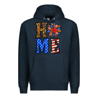 Navy 4th of july home Premium Hoodie - BundleAndBundleShop