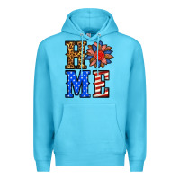 Ocean Blue 4th of july home Premium Hoodie - BundleAndBundleShop