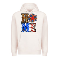 Pale Pink 4th of july home Premium Hoodie - BundleAndBundleShop