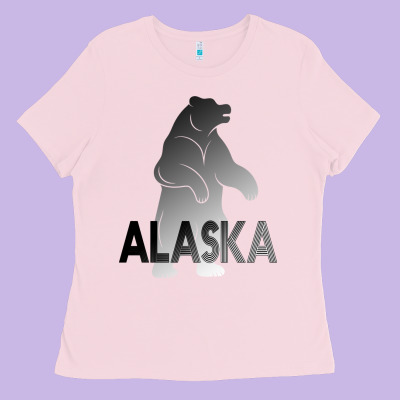 Alaska Bear Ladies Tee Designed By Bettercallsaul
