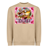 Mushroom Be Mine Valentine Heavyweight Sweatshirt - CowhideDigitalArt