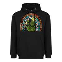 Black cactus gemstone rainbow Heavyweight Hoodie - Artiststas