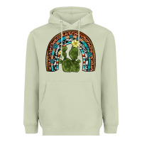 Matcha cactus gemstone rainbow Heavyweight Hoodie - Artiststas