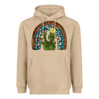 Mushroom cactus gemstone rainbow Heavyweight Hoodie - Artiststas