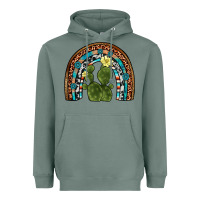Sage cactus gemstone rainbow Heavyweight Hoodie - Artiststas