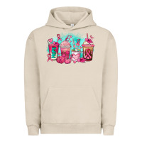Pigment French Oak breast cancer  coffee cups Urban Hoodie - AdoDesignShop