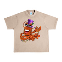 French Oak mardi gras crawfish Urban Heavy Tee - CowGirlArtShop