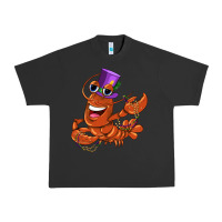 Pigment Black mardi gras crawfish Urban Heavy Tee - CowGirlArtShop