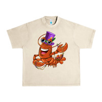 Sandshell mardi gras crawfish Urban Heavy Tee - CowGirlArtShop