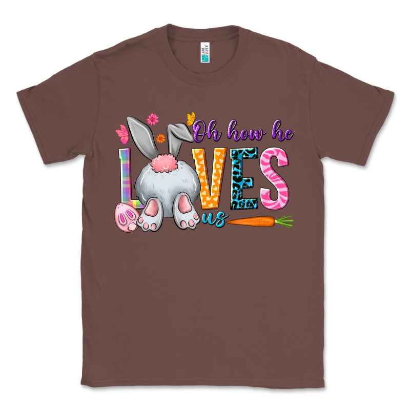 Oh How He Loves Us Classic Tee by NancyCooperArtShop | Teevron