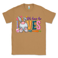 Toasted Coconut Oh how he loves us Classic Tee - NancyCooperArtShop