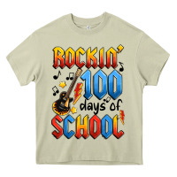 Mossy rockin' 100 days of school Heavy Core Tee - Artiststas