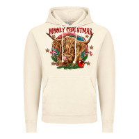 Vintage Artic mooey christmas Vintage Hoodie - CowGirlArtShop