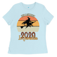 Baby Blue Hallowmeen 2020 In Q UARANTİNE Ladies Tee - Bettercallsaul