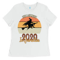 White Hallowmeen 2020 In Q UARANTİNE Ladies Tee - Bettercallsaul