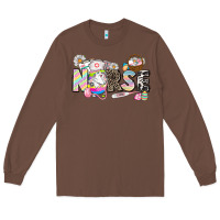 Chestnut Easter Nurse  Easter Day Long Sleeve Tee - CowGirlArtShop