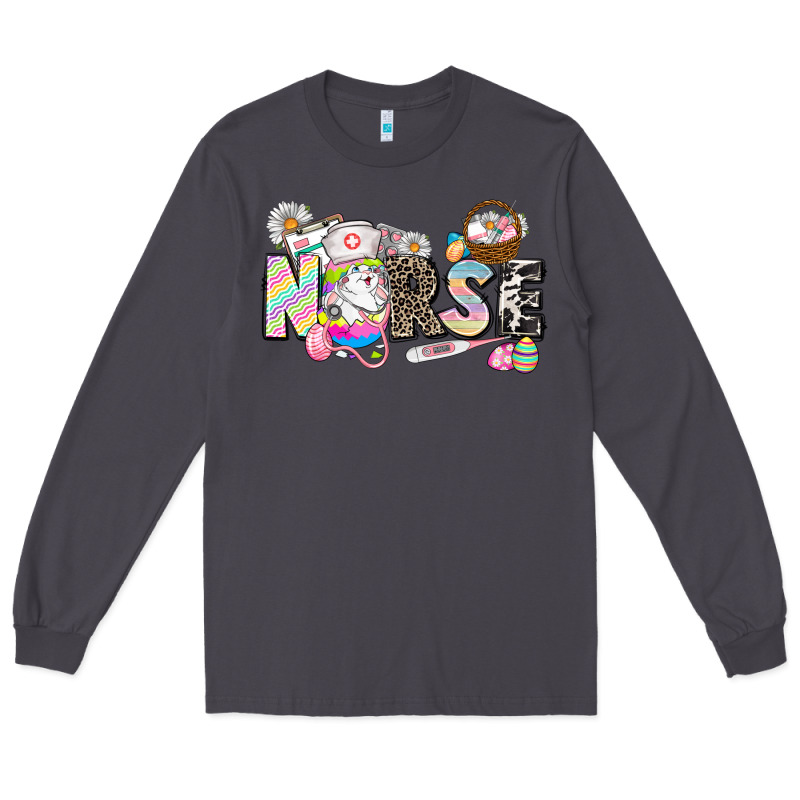 Easter Nurse  Easter Day Long Sleeve Tee by CowGirlArtShop | Teevron
