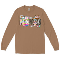 Toasted Coconut Easter Nurse  Easter Day Long Sleeve Tee - CowGirlArtShop