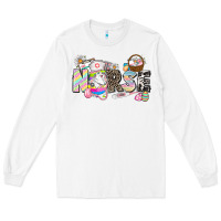 White Easter Nurse  Easter Day Long Sleeve Tee - CowGirlArtShop