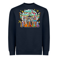 Navy just a little ray of pitch black Heavyweight Sweatshirt - CowhideDigitalArt