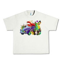 Pistachio mardi gras gnome on the truck Urban Heavy Tee - CowGirlArtShop