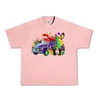 Salmon mardi gras gnome on the truck Urban Heavy Tee - CowGirlArtShop