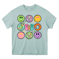 Arona easter day smiley faces Heavy Core Tee - Artiststas