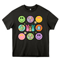 Asphalt easter day smiley faces Heavy Core Tee - Artiststas