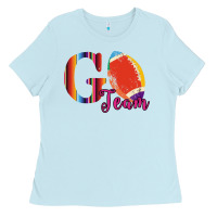 Baby Blue Go Team Ladies Tee - Bettercallsaul