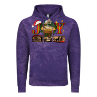Cloud Purple joy to the world Vintage Hoodie - CowGirlArtShop