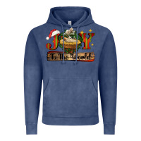 Vintage Denim joy to the world Vintage Hoodie - CowGirlArtShop