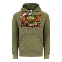 Vintage Olive joy to the world Vintage Hoodie - CowGirlArtShop