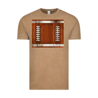 Vintage Coffee distressed american football pattern Vintage Tee - TumblerDesignByShophia
