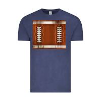Vintage Denim distressed american football pattern Vintage Tee - TumblerDesignByShophia