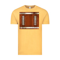 Distressed American Football Pattern Vintage Tee | Teevron