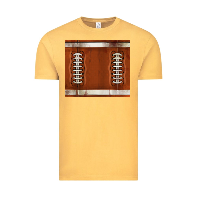 Distressed American Football Pattern Vintage Tee by TumblerDesignByShophia | Teevron