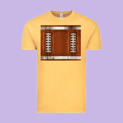 Distressed American Football Pattern Vintage Tee Designed By Tumblerdesignbyshophia