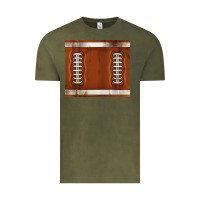 Vintage Olive distressed american football pattern Vintage Tee - TumblerDesignByShophia