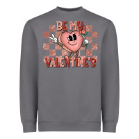 Storm Be My Valentines Heavyweight Sweatshirt - CowhideDigitalArt