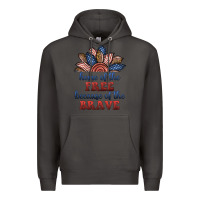 Smoke home of the free because of the brave Premium Hoodie - BundleAndBundleShop