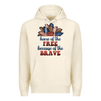 Tofu home of the free because of the brave Premium Hoodie - BundleAndBundleShop