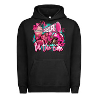 Pigment Black cheer for the cure Urban Hoodie - AdoDesignShop