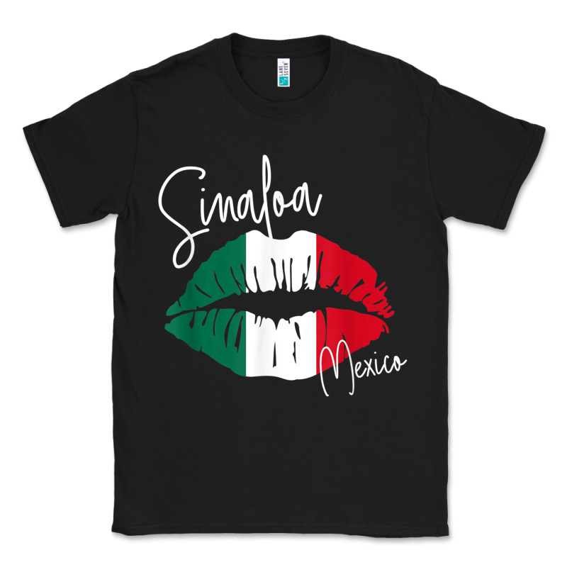 Ggt Travel Souvenir Style Sinaloa Mx Flag Lips Classic Tee by trangStudio | Teevron