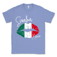 Colony Blue GGT Travel Souvenir Style SINALOA MX Flag Lips Classic Tee - trangStudio