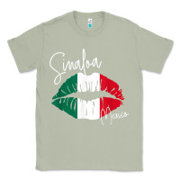 Matcha GGT Travel Souvenir Style SINALOA MX Flag Lips Classic Tee - trangStudio