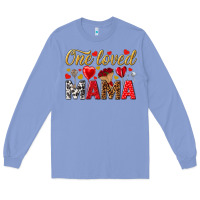 Colony Blue One loved mama valentines day Long Sleeve Tee - HowdyJamesFarm